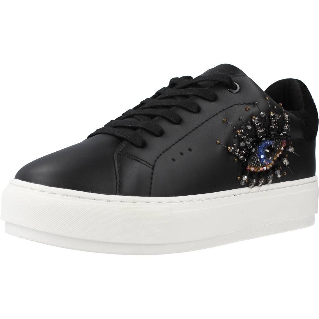 Kurt Geiger London Laney Eye Silver EU 40.5 (US Women's 9.5) M